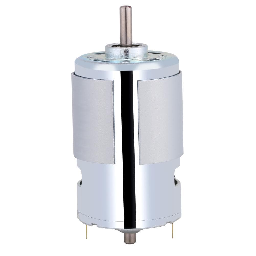 12V 100W Round Shaft Electric Micro DC Motor 12000r/min High Speed Large Torque
