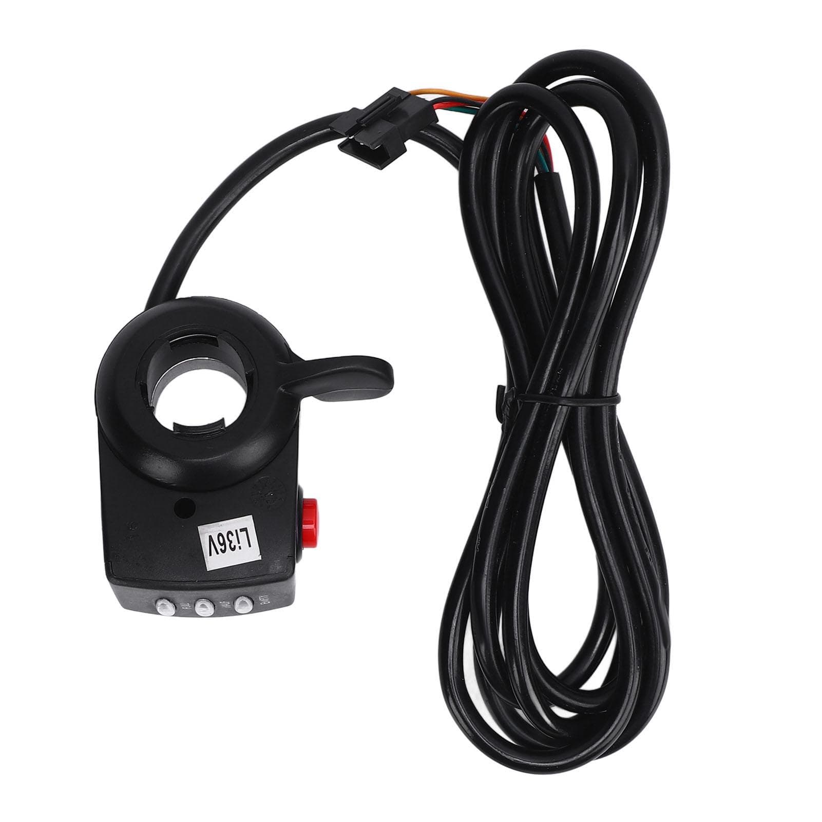 Point The Handle Electric Bike Thumb Throttle 36V15DX with Battery Display High Stability for