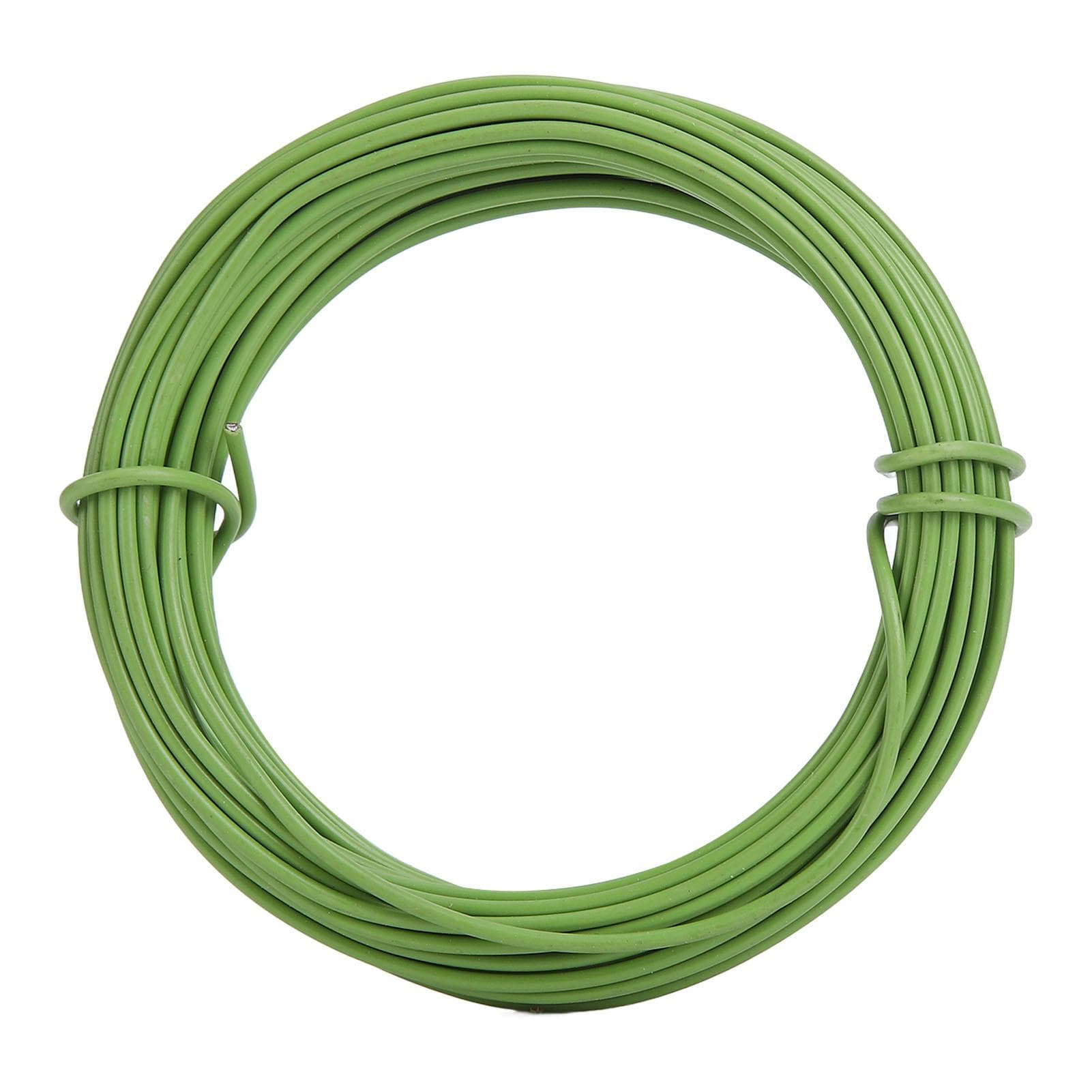 32.8ft Bonsai Wire Plastic Coated Flower Art Soft Iron Wire Handmade Diy Household Gardening