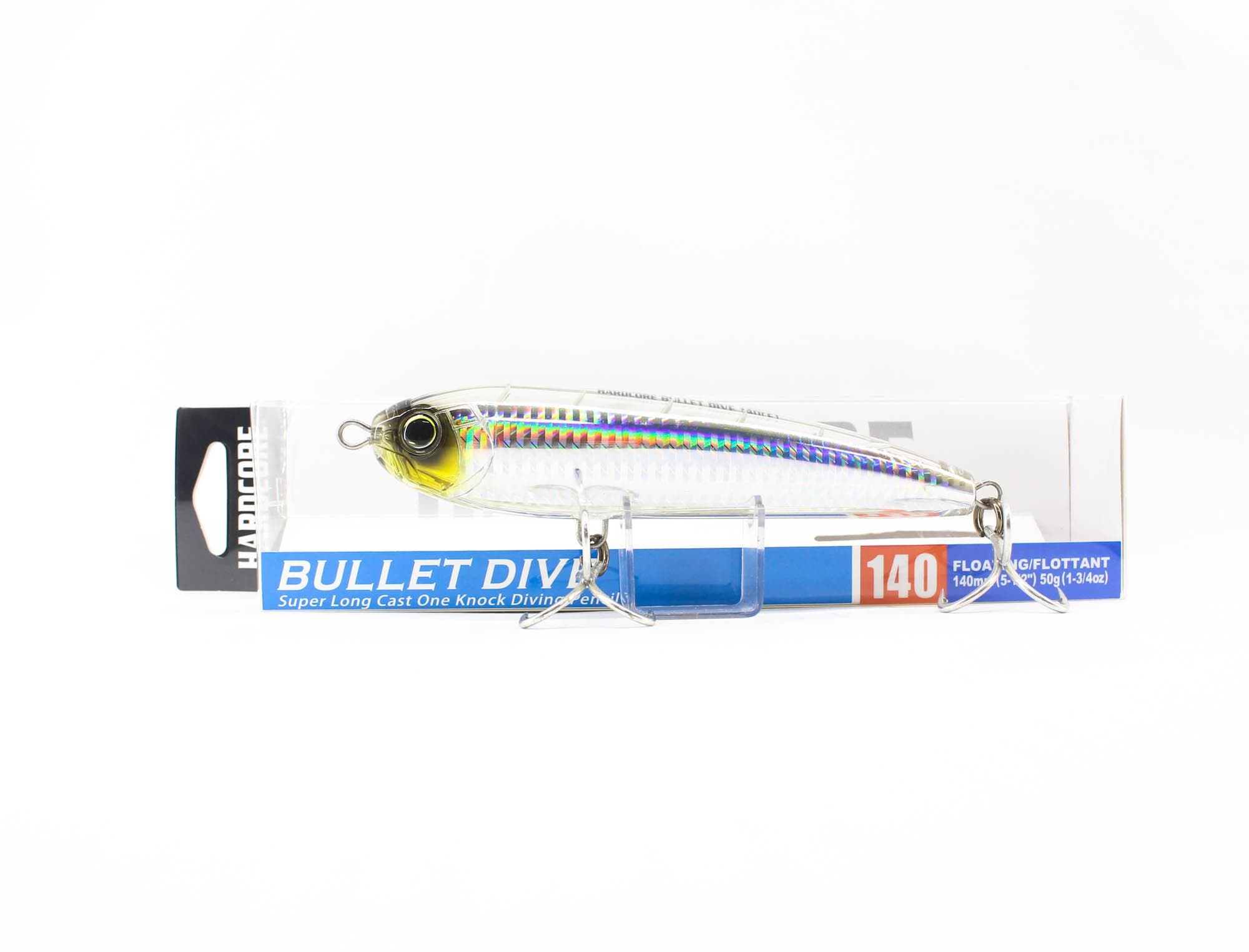 Yo Zuri Duel Hardcore Bullet Dive 140 mm Floating Lure F1222-HTMF (8954)