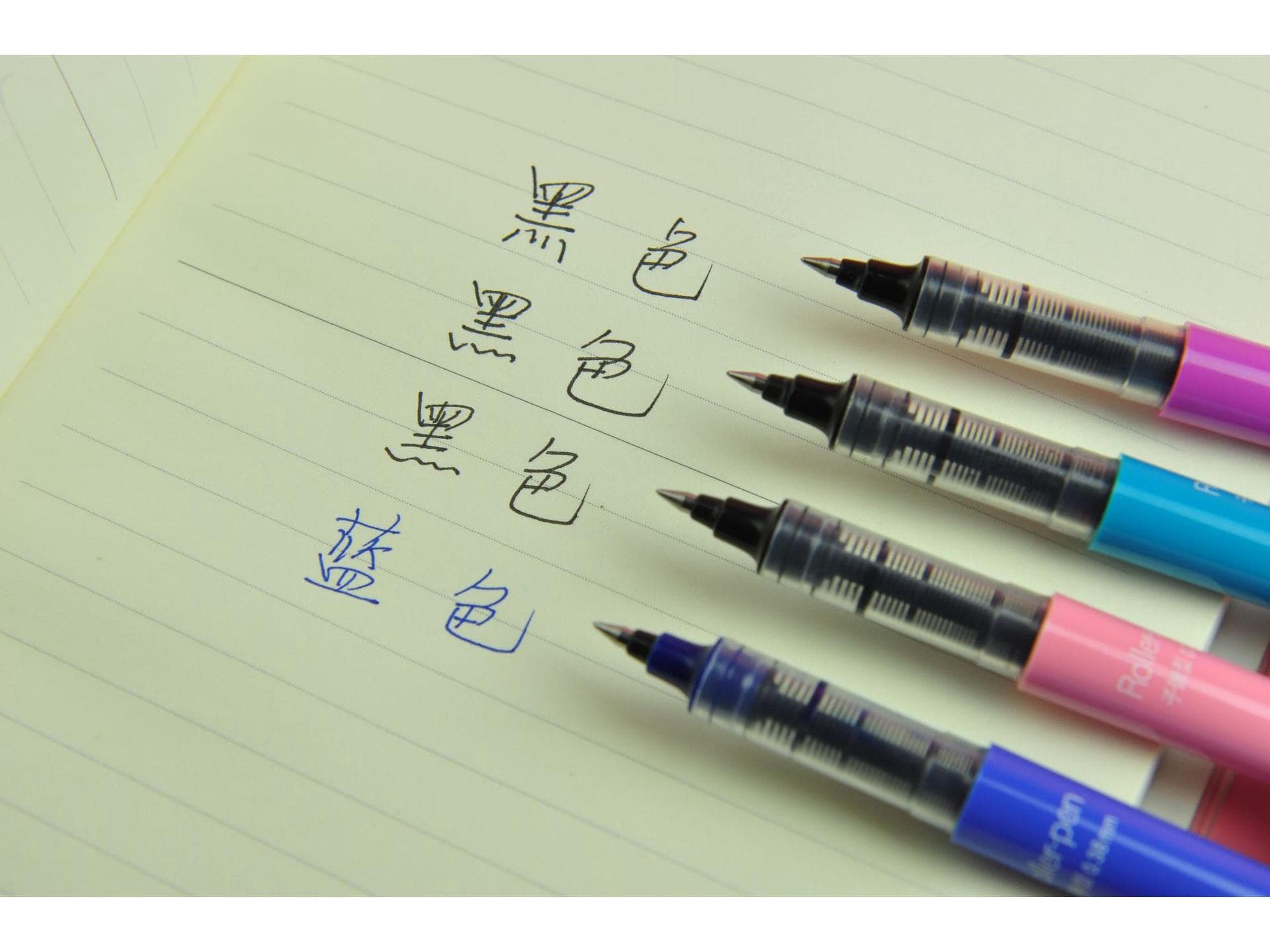 Snow White Quick-Dry 0.38mm Liquid Ballpoint Pen, Refillable, Large-Capacity for Office & Study Bullet head with replaceable core x77, 0.5mm black