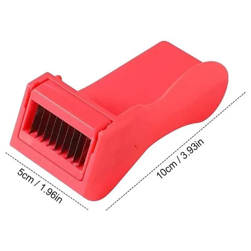 Sharp Bean Slicer Cutter Green Bean Peeler Grater Fruit Vegetable Stringer Peeler Bean Remover Universal Home Kitchen Gadgets red