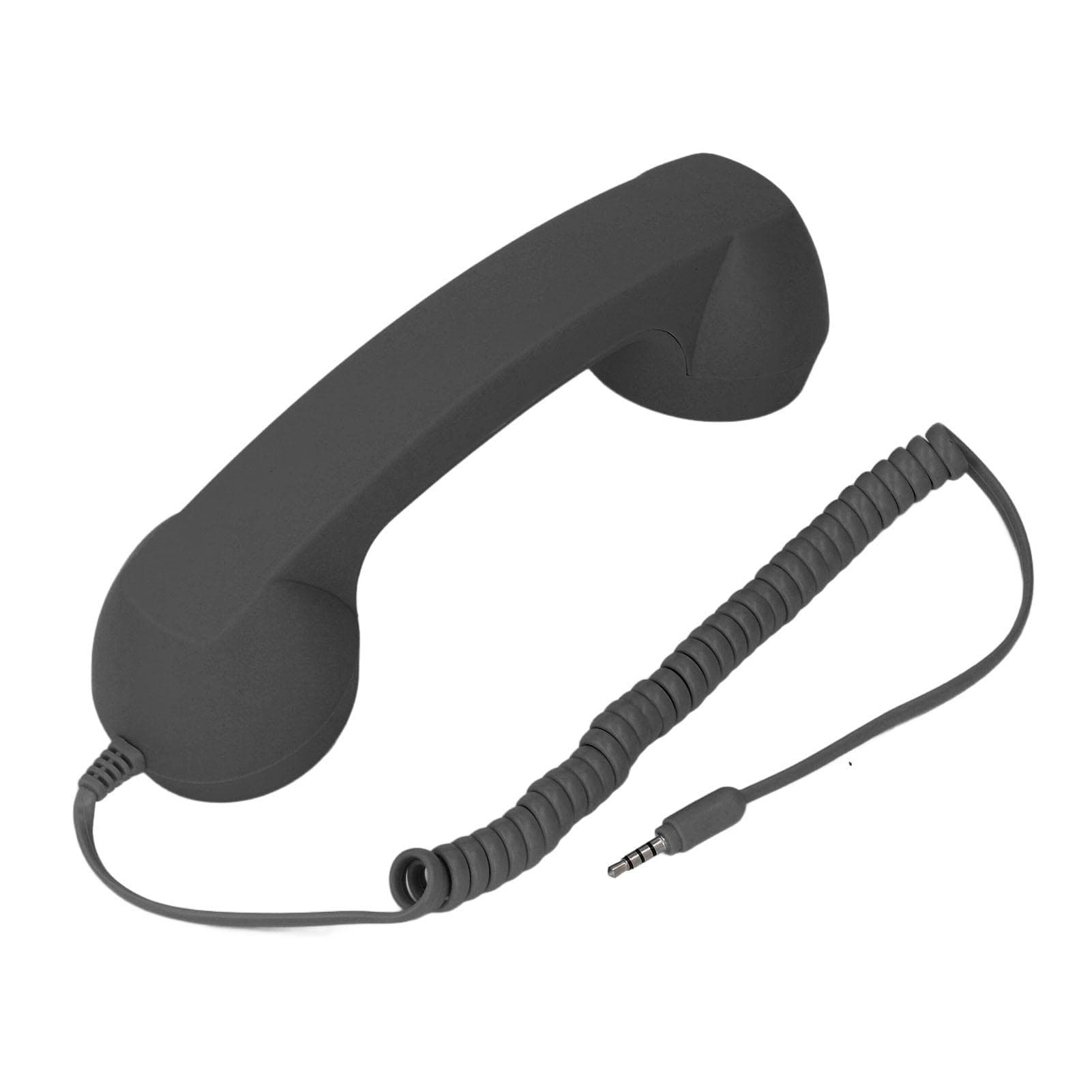 Retro Phone Handset Multifunctional Radiation Proof Clear Sound Wireless Mobile Phone Telephone black