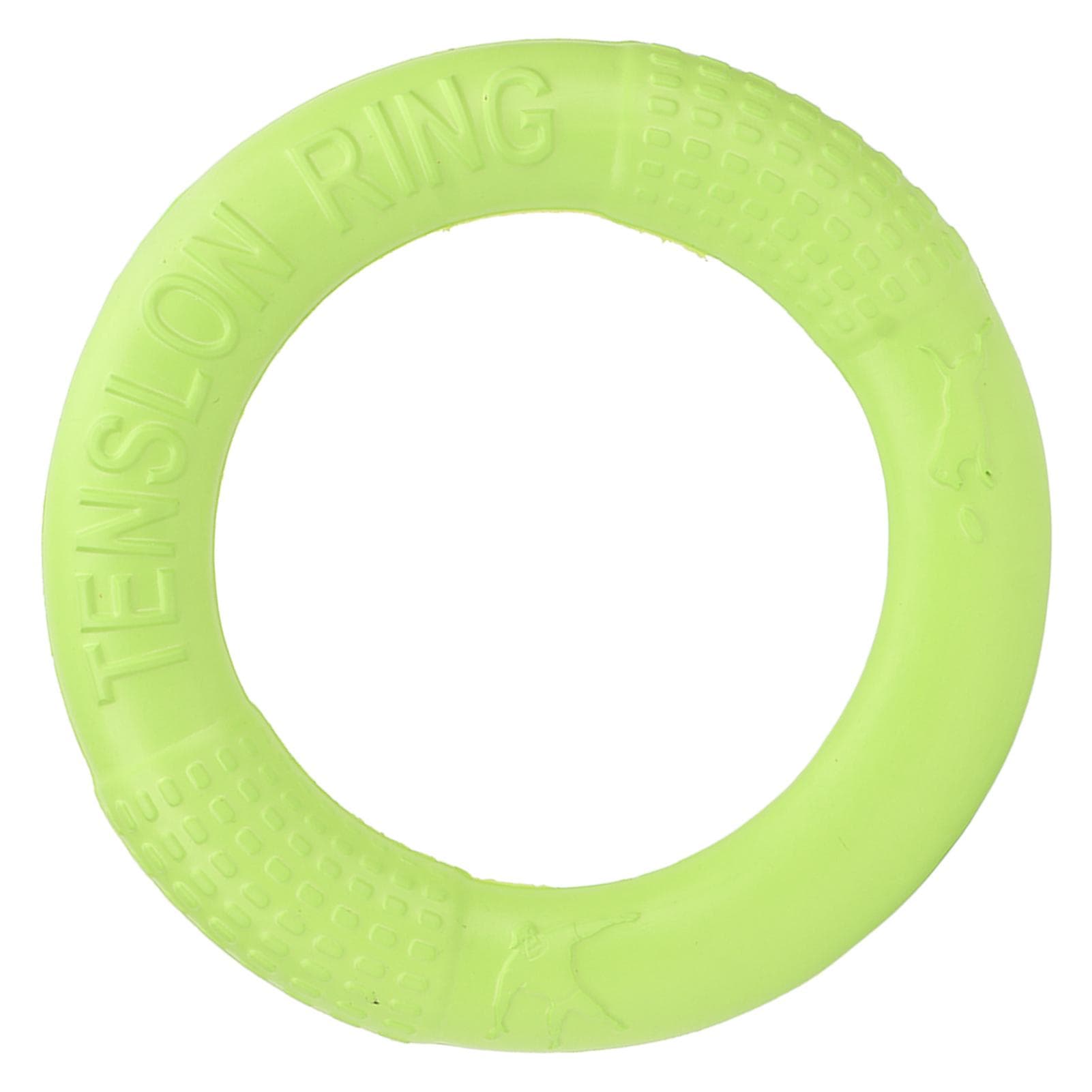 Pet Pull Ring Elastic EVA Small Exercise Jumping Training Running Dog Training Ring for Puppy green