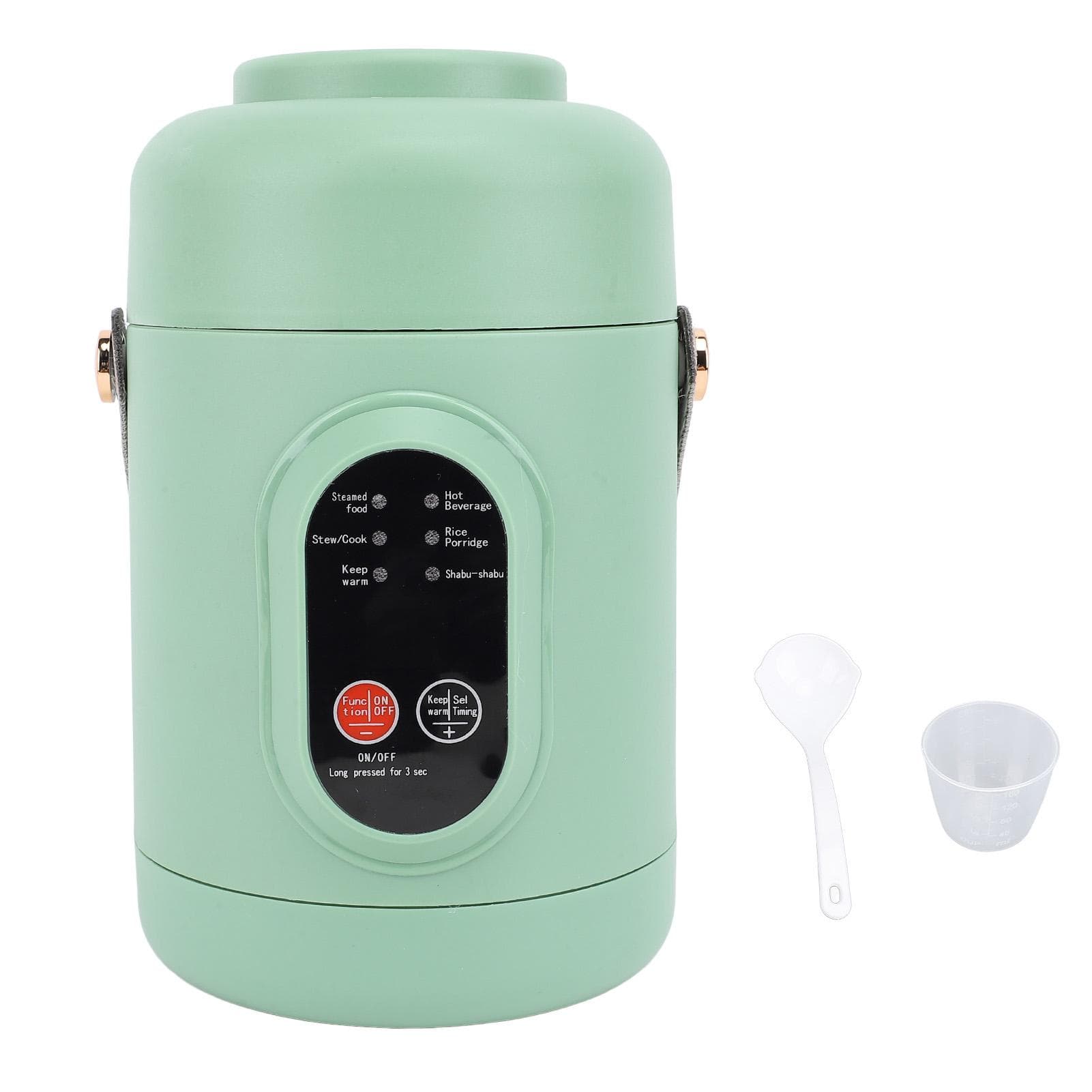 Portable Electric Pot 500W Travel Cooking Stainless Steel Mini Multifunction Cooker US Plug 110V L
