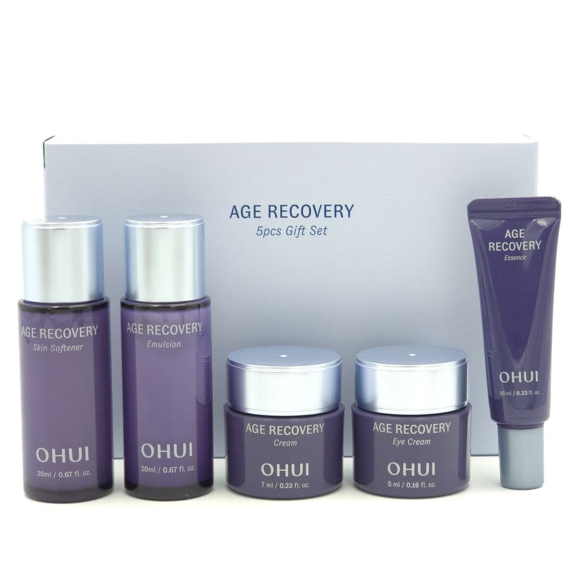 O HUI Age Recovery 5pcs Gift Set 5 items + RANDOM GIFT