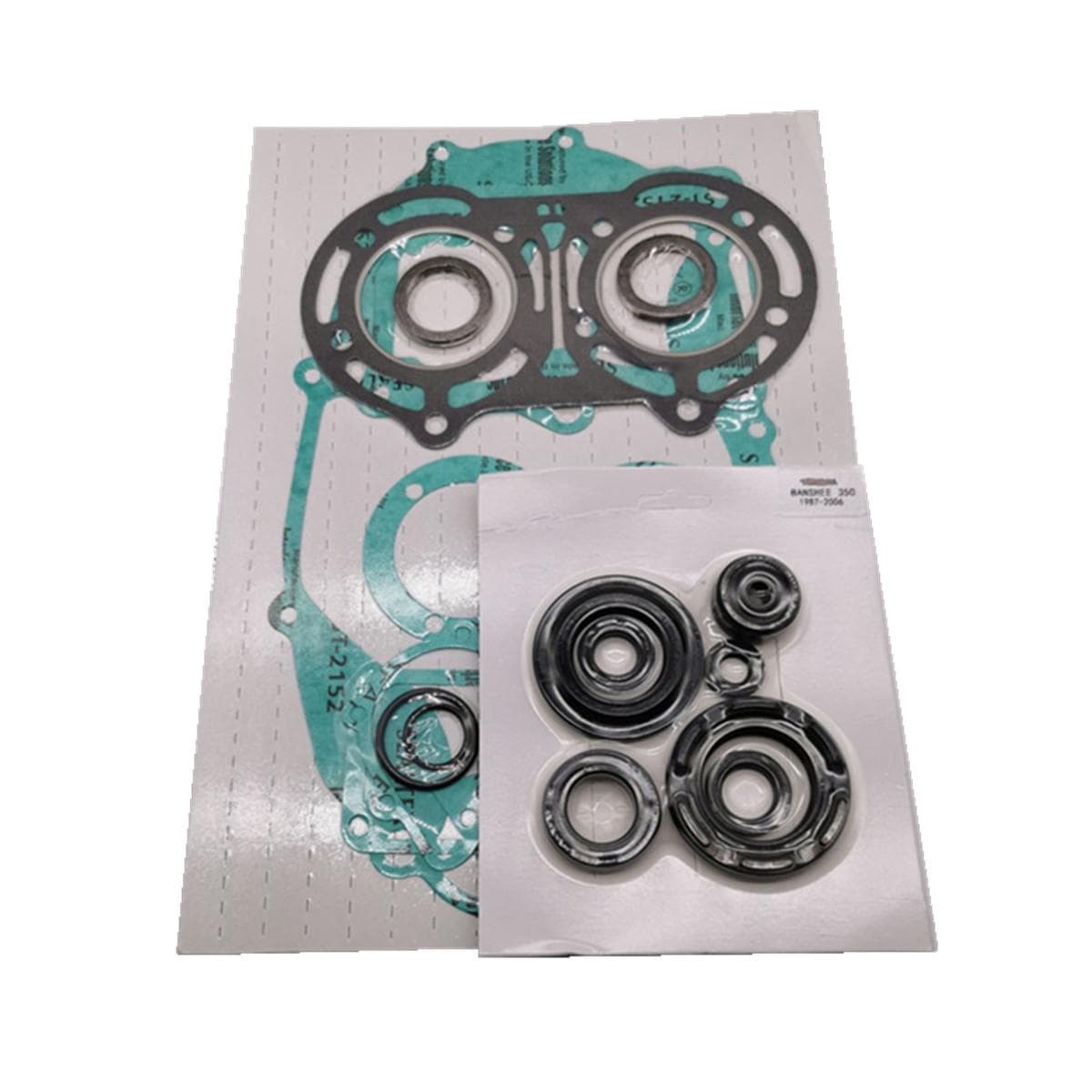 Gasket Top + Bottom Kit w/ Oil Seals Kit For Yamaha Banshee 350 YFZ350 1987-2006