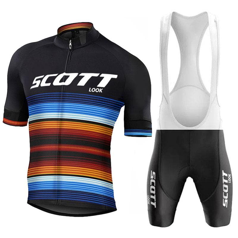 2025 Team Sportwear Cycling Jersey Set Summer Cycling Clothing MTB Bike Clothes Uniform Maillot Ropa Ciclismo Man Bicycle Suit 3XL