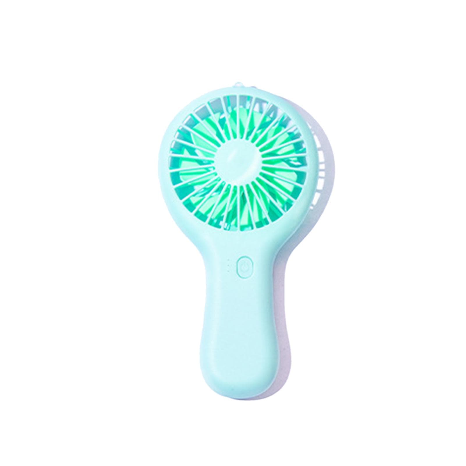 Handheld Fan Portable 3 Speed 400mAh USB Charging Fan for Travel Office Outdoor