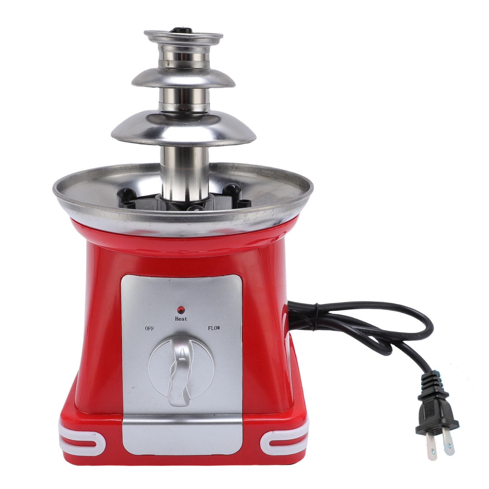 3 Tier Mini Chocolate Fountain Stainless Steel Electric Chocolate Fondue Fountain Machine for L
