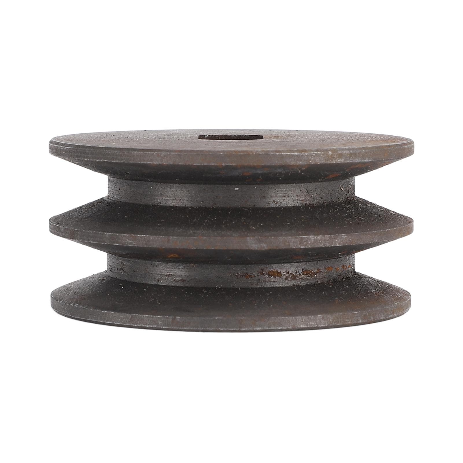 Motor Belt Pulley H Hole 12x17mm Double Groove Metal Belt Pulley for Brushed Brushless Direct