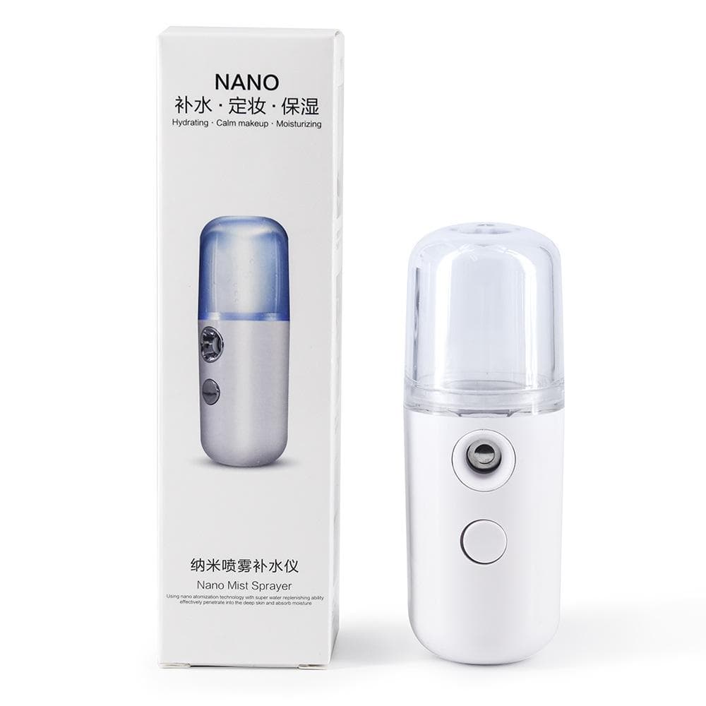 Spray Hydrating Portable Rechargeable Cold Spray Humidifier Moisturizing Face Beauty Instrument Face Steamer