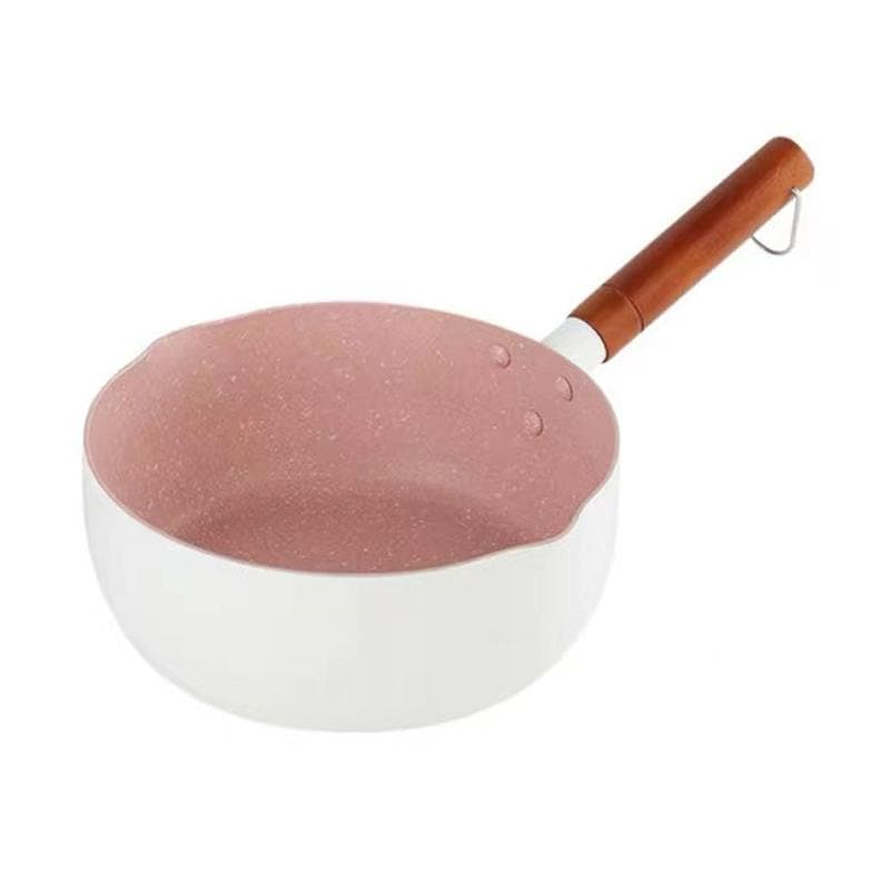 Japanese Style Saucepan Nonstick Milk Noodle Soup Sauce Pan Baby Food Cooking Pot Blue 20cm