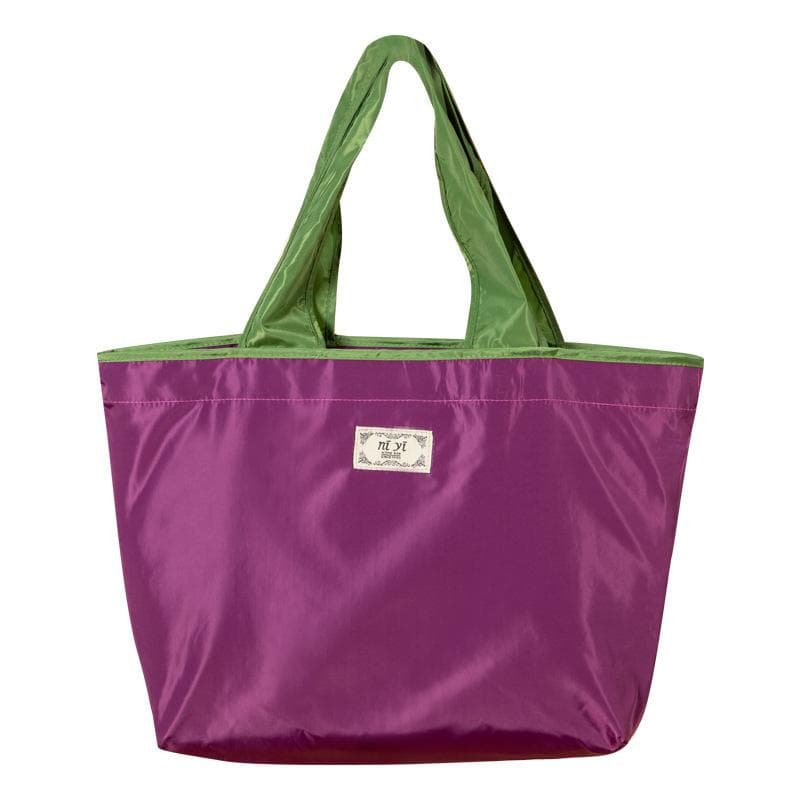 Reusable Shopping Bags Women Grocery Tote Bag Foldable Drawstring Shoulder Bag Grocery Bag Shopping Storage Bag purple