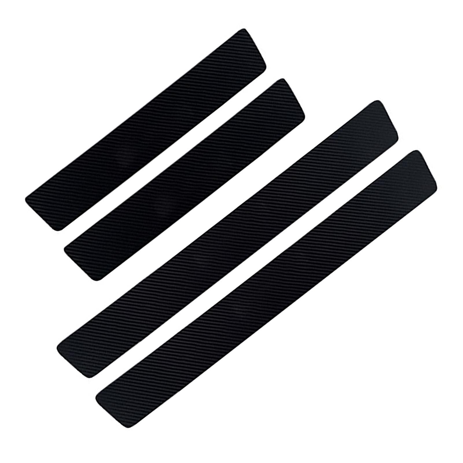 4 Pcs Car Sill Protectors Strips Wear Resistant Waterproof Car Door Protection Strip for Universal