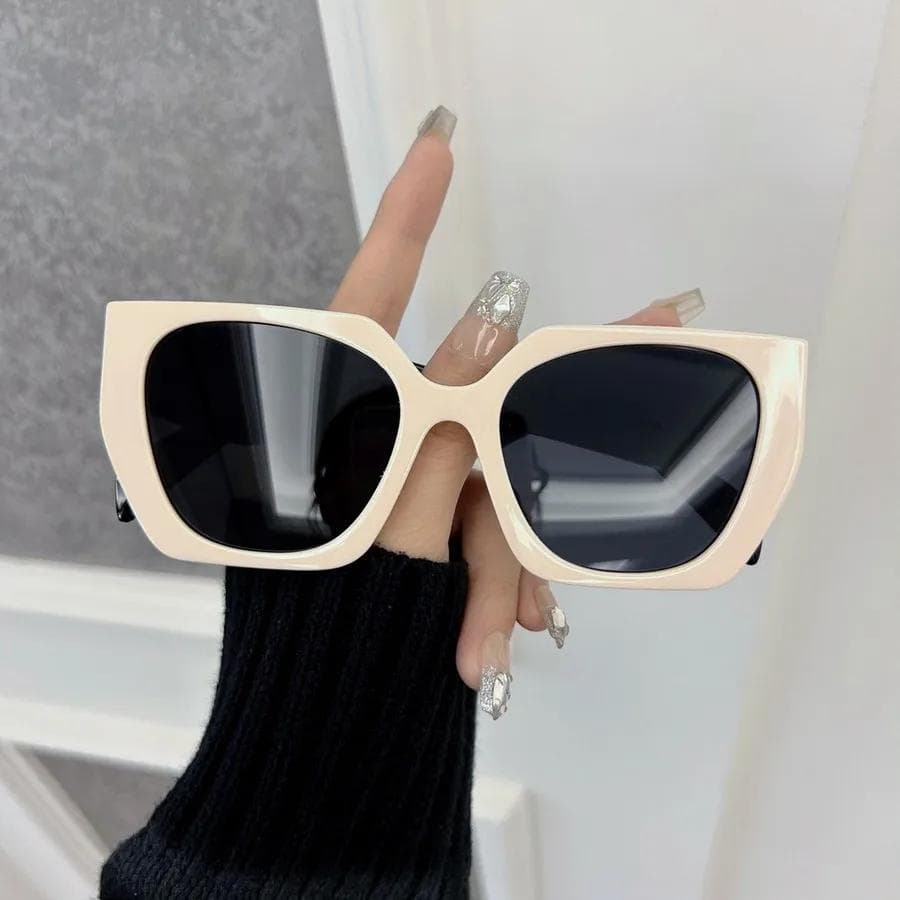 Cute Square Designer Sunglasses Women Men Big Frame Stylish Sun Glasses Fashion Oculos De Sol UV Protection other