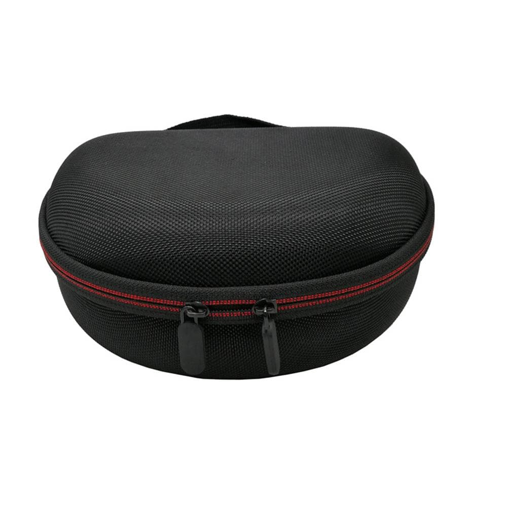 Earphone Bag Headphone Case Hard Travel Case Over-ear and On-ear Headphone Storage Case Replacement black