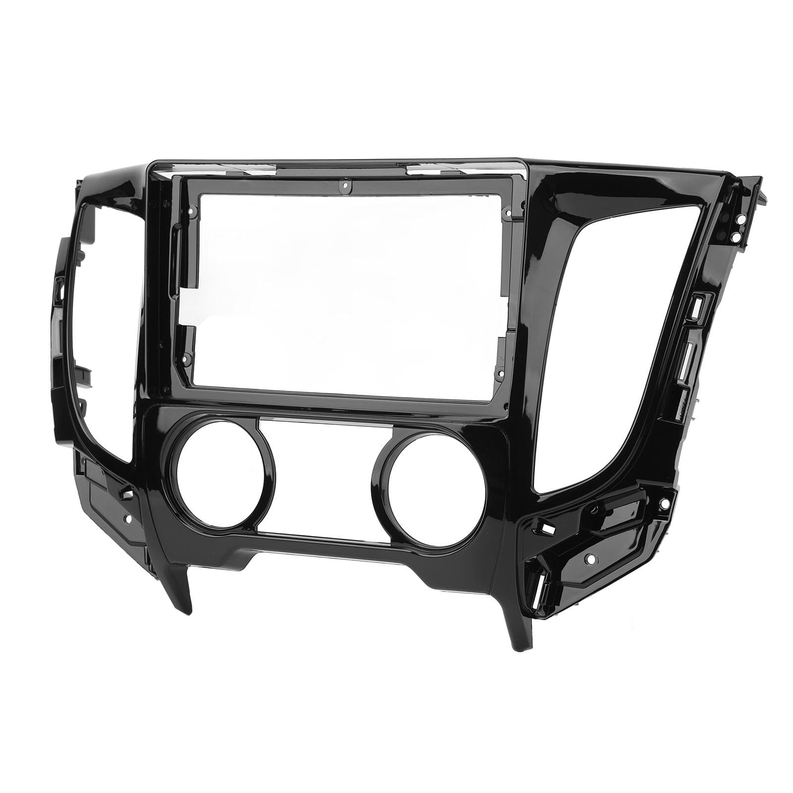 2DIN Car Stereo Radio Fascia Navigation Panel Trim Replacement for Mitsubishi L200 Triton 2015?2019