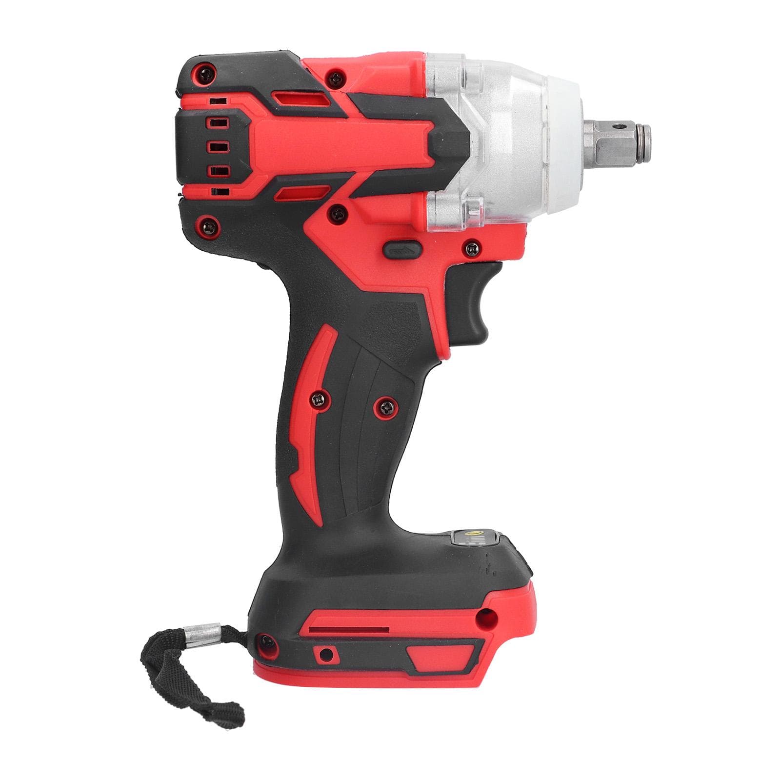 Impact Wrench Electric Brushless Cordless Driver 12in Chuck 18V Tool for Maintenance