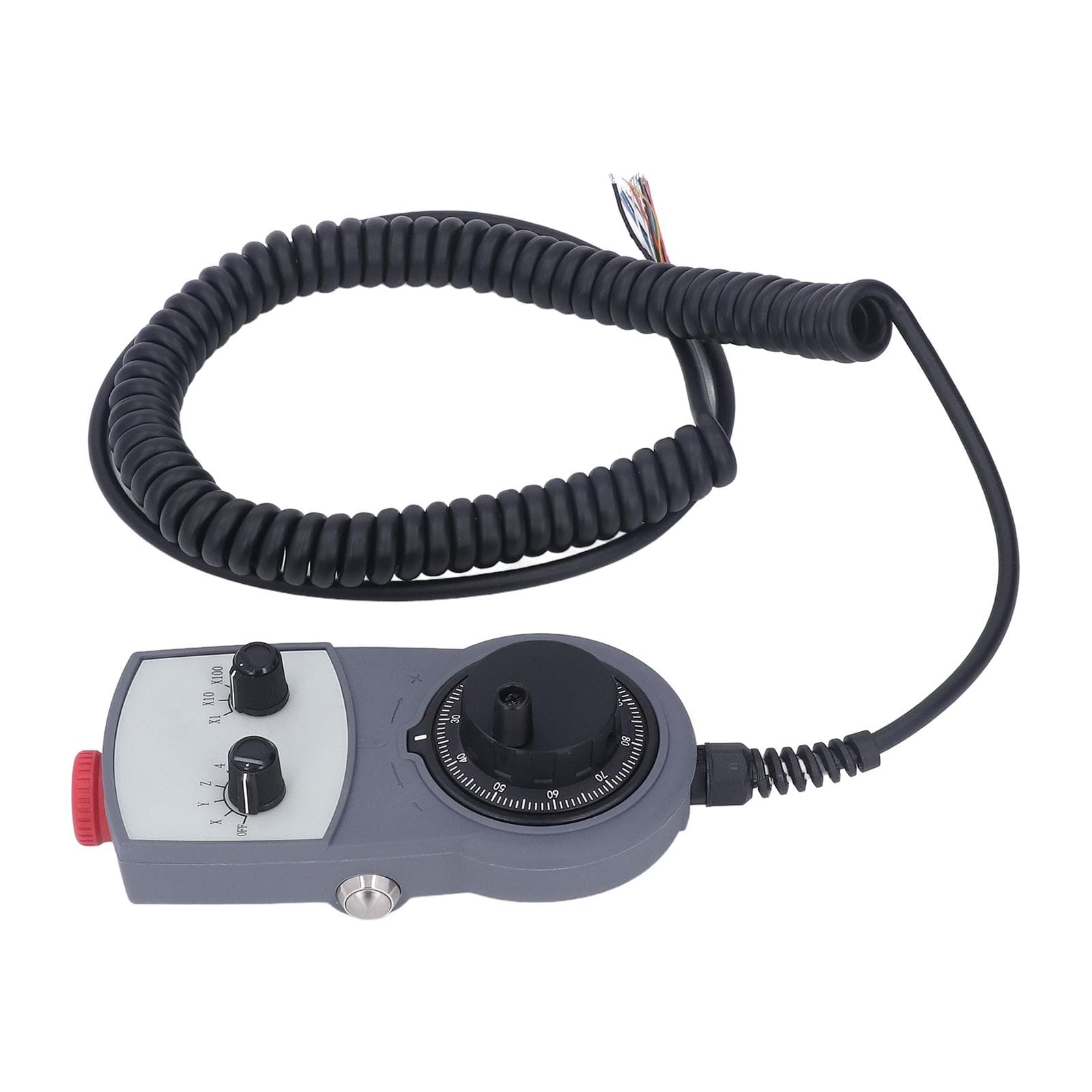 Electronic Handwheel CNC Controller PLC Processor Harness Direct Connection with Emergency Stop