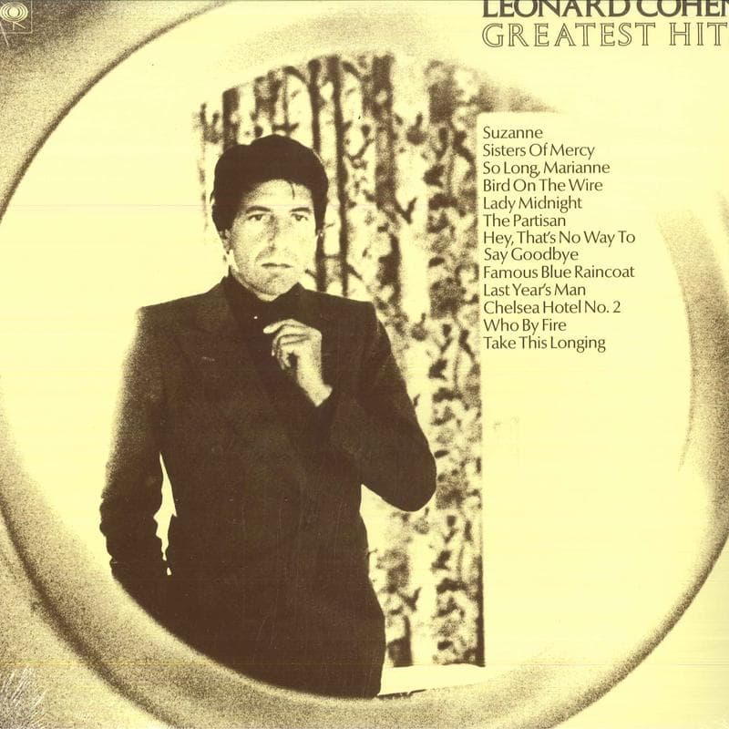 LP Record LEONARD COHEN - Greatest Hits 88985435361 Columbia, Sony 2018 Europe Rock