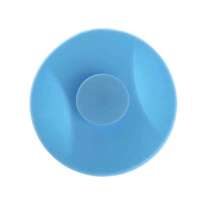 Shower Drain Stopper Floor Drain Rubber Circle Silicone Plug for Shower Bathtub Plug Bathroom Leakage-proof Drain Sink Basin blue