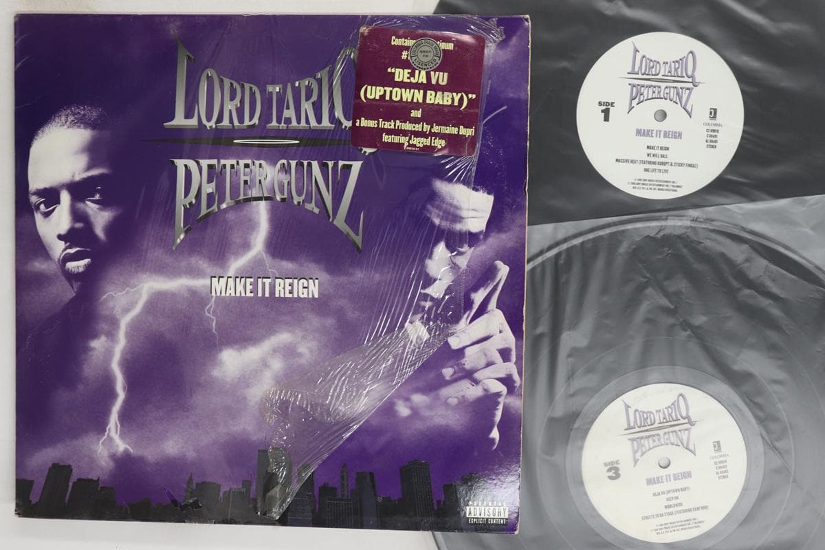 LP Record LORD TARIQ PETER GUNZ Make It Reign C269010 Columbia 1998 US Rap HipHopRB Used