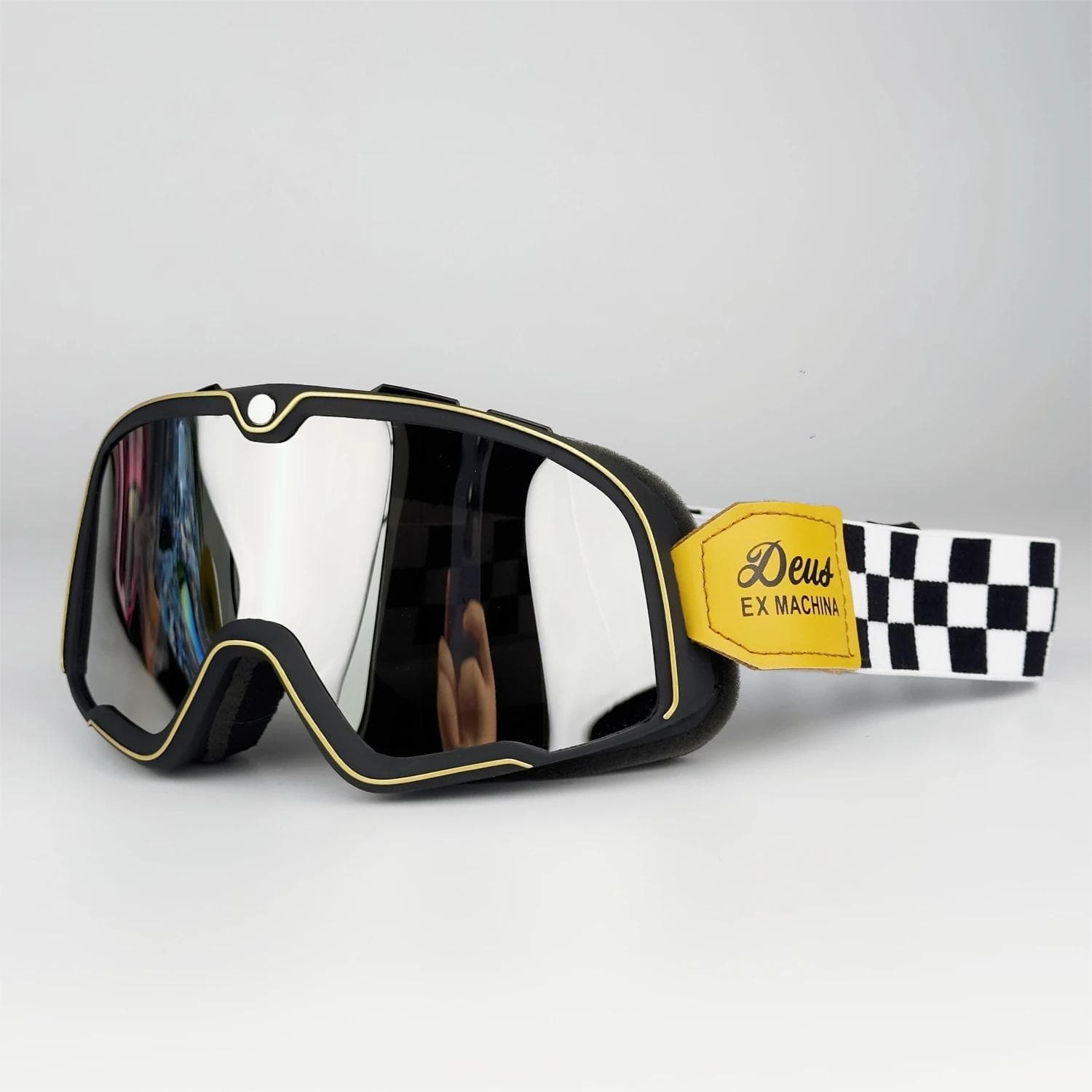Retro Glasses Motorcycle Ski Goggles Motocross Sunglasses Helmet Riding Racing Cafe Racing Mountain Bike ATV