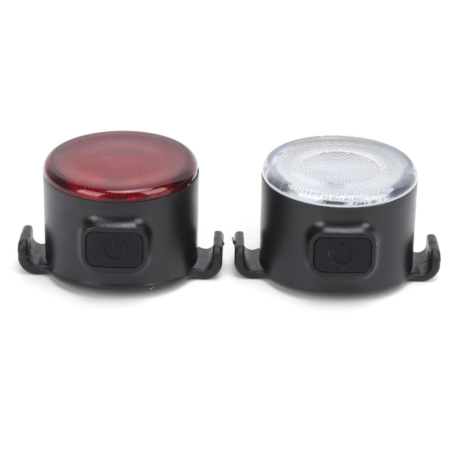 Bike Light Set Front Headlight Back Taillight 6 Modes USB Rechargeable Warning Bicycle Lights