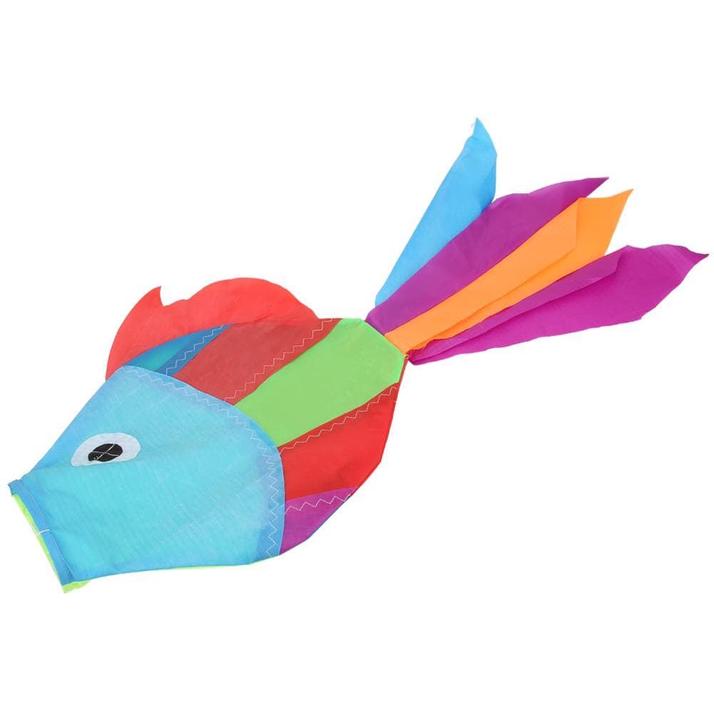 Windsock Spinner Lifelike Cute Fish Windsock Spinner Outdoor Hanging Kite Accessories