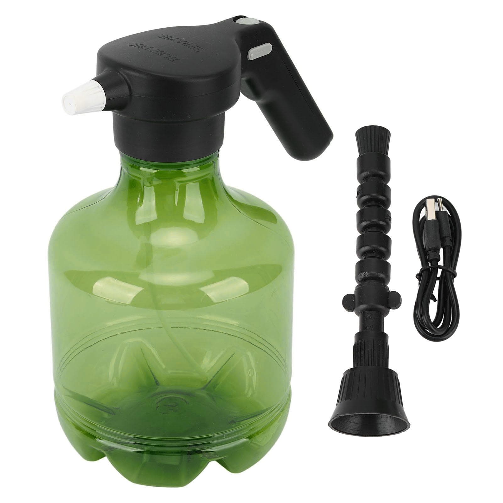 3L Electric Watering Plant Spray Bottle PP 800 Mah Rotating Nozzle Automatic Garden Sprayer Can for green