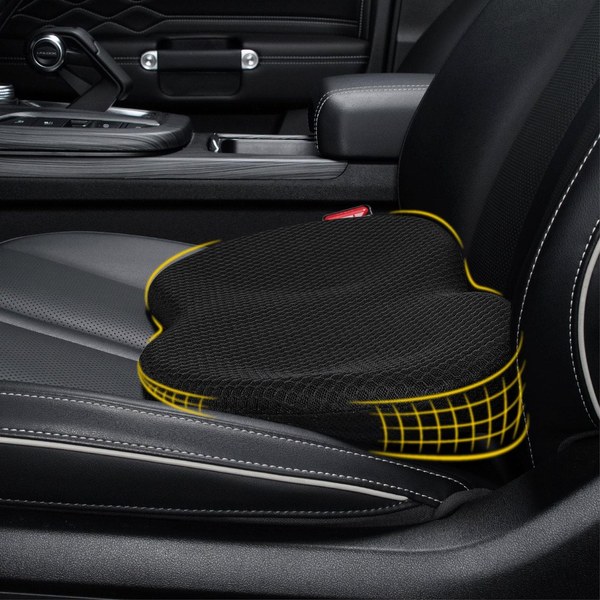 Car seat cushion, mini small seat cushion, increased height butt seat cushion, driving seat cushion