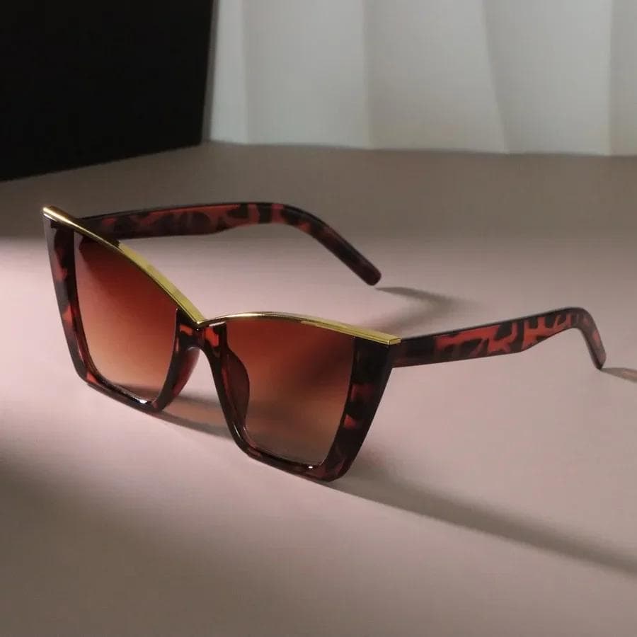 Trendy Square Designer Sunglasses Women Men Big Frame Mirror Sun Glasses UV Protection Outdoor Comfortable Other