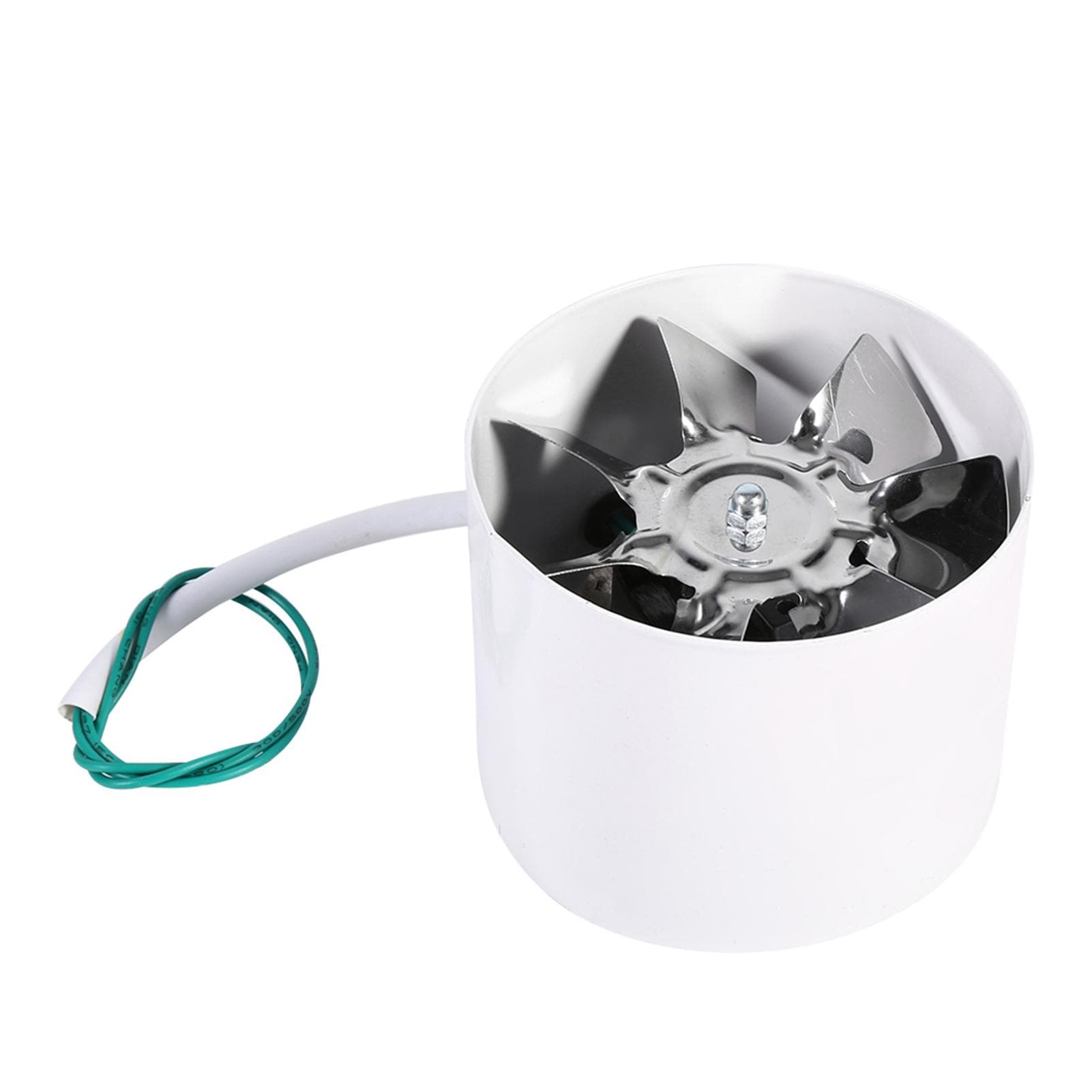 Inline Duct Fan Exhaust Ventilation Home Indoor Air Vent Cooling Steel Blade 220V 20W