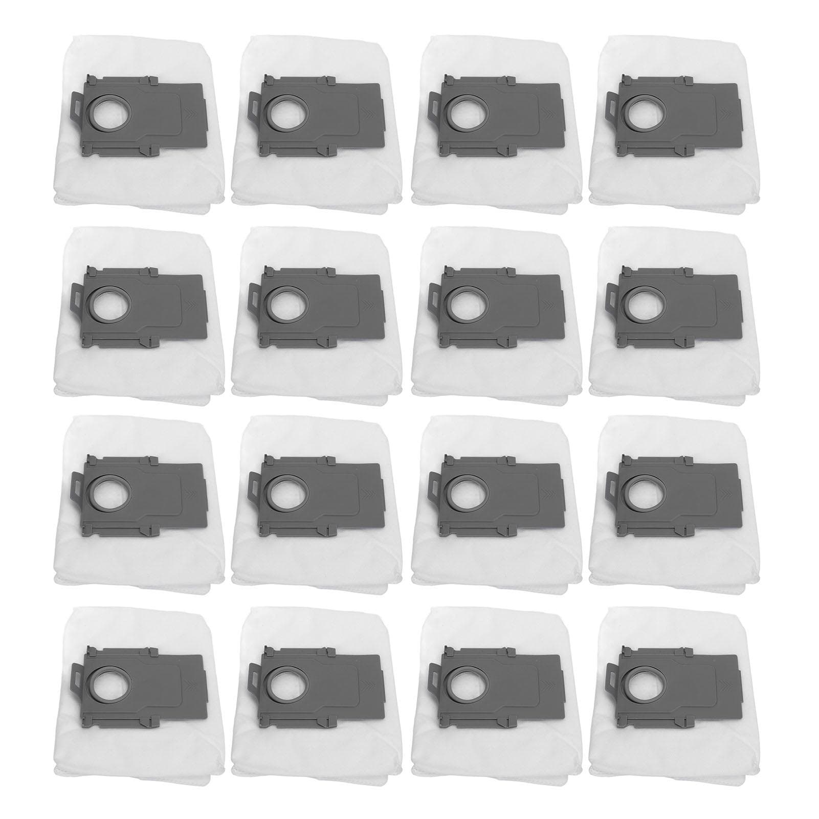 16 Pcs Robot Vacuum Dust Bag Non Woven Fabric Dust Bag Replacement for S8+ S8 Pro Ultra S7 Pro