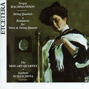 CD RACHMANINOFF, SUMATCHOVA; MOZART ST - String Quartet / Romances for Sopra KTC1171 Germany Classical Used