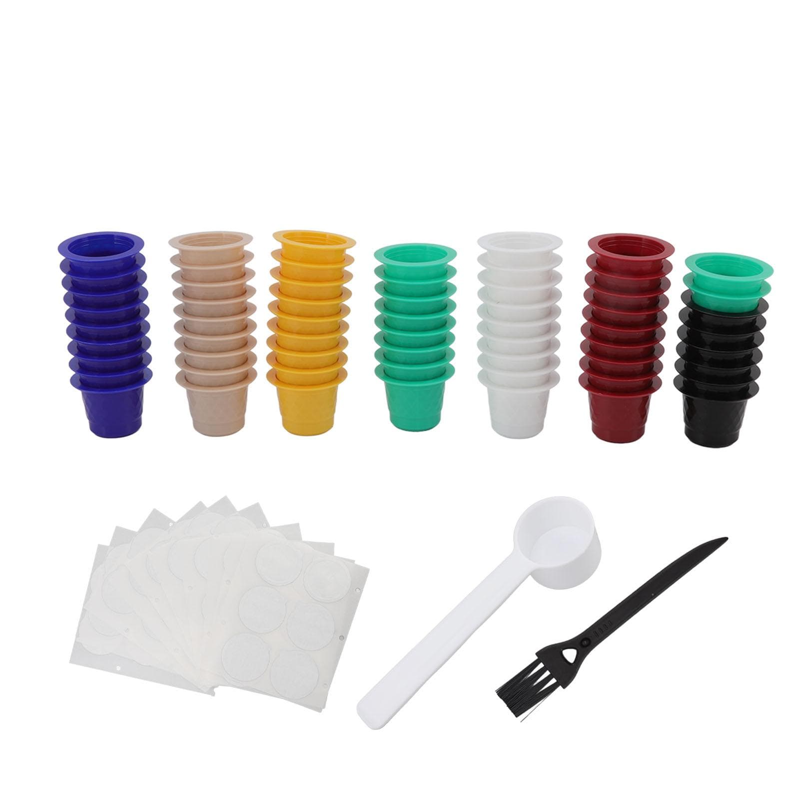 60Pcs Refillable Disposable Coffee Capsule Cup Coffee Capsule Filter Cup for Nespresso Cafe Milk
