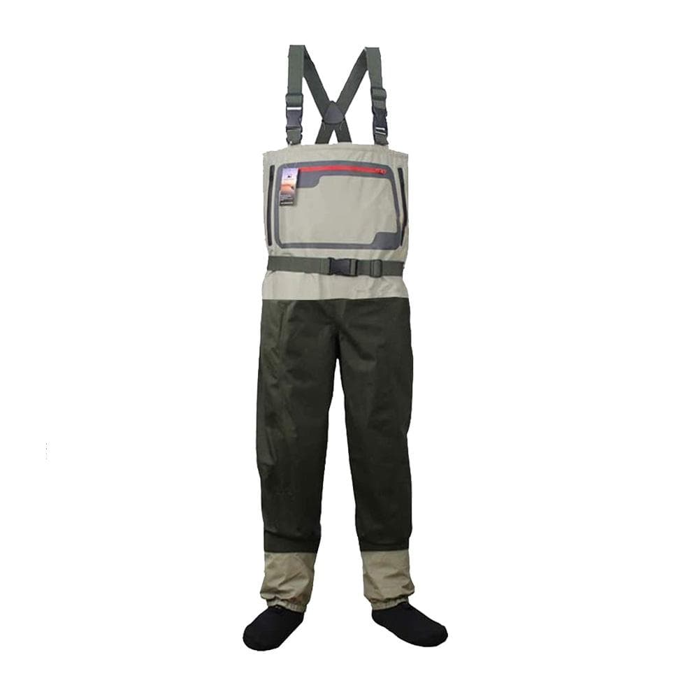 Kylebooker Breathable Stockingfoot Chest Waders KB004 3XL green