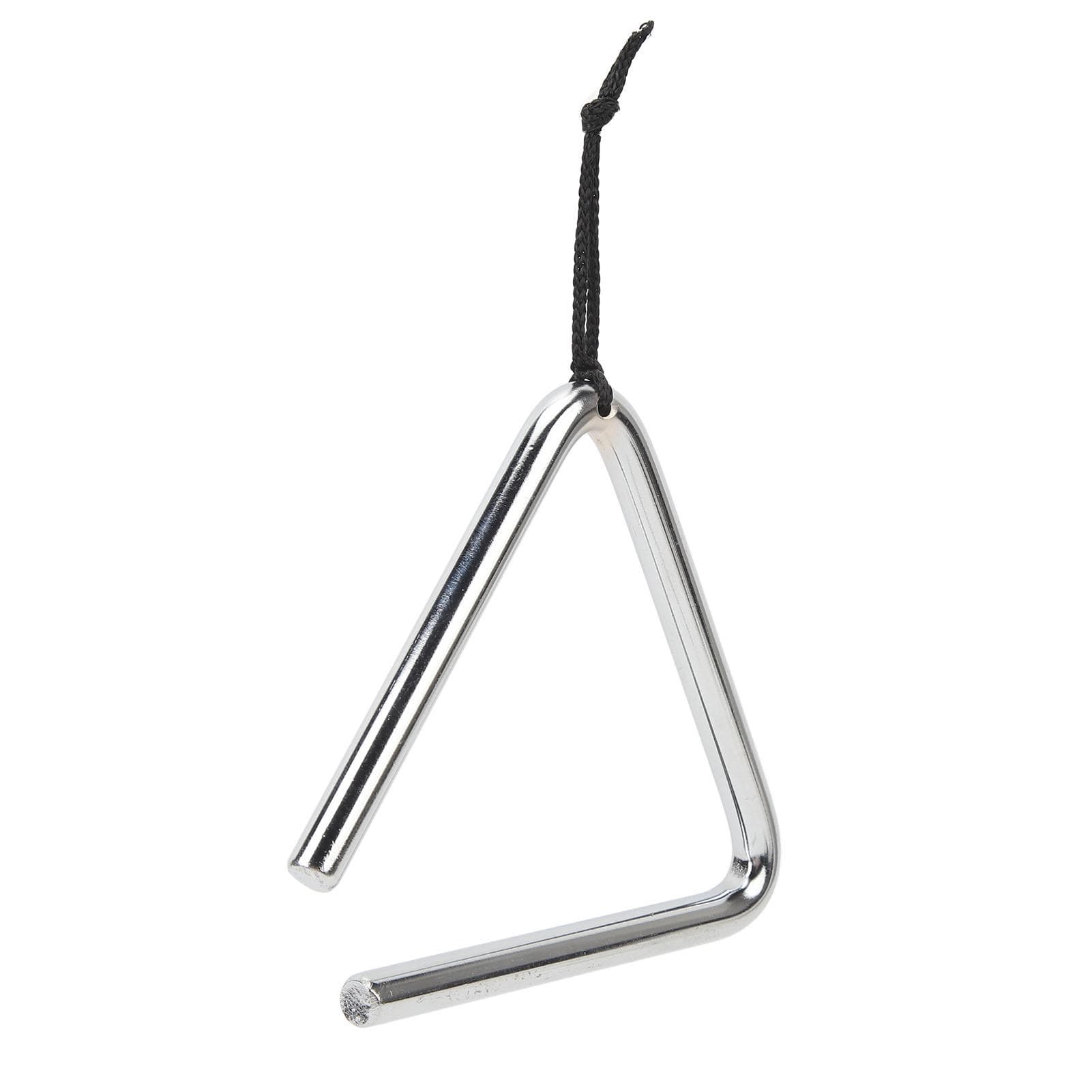 Triangle Percussion Instrument 4 Inch Stainless Steel Hand Percussion Triangle for Music Education