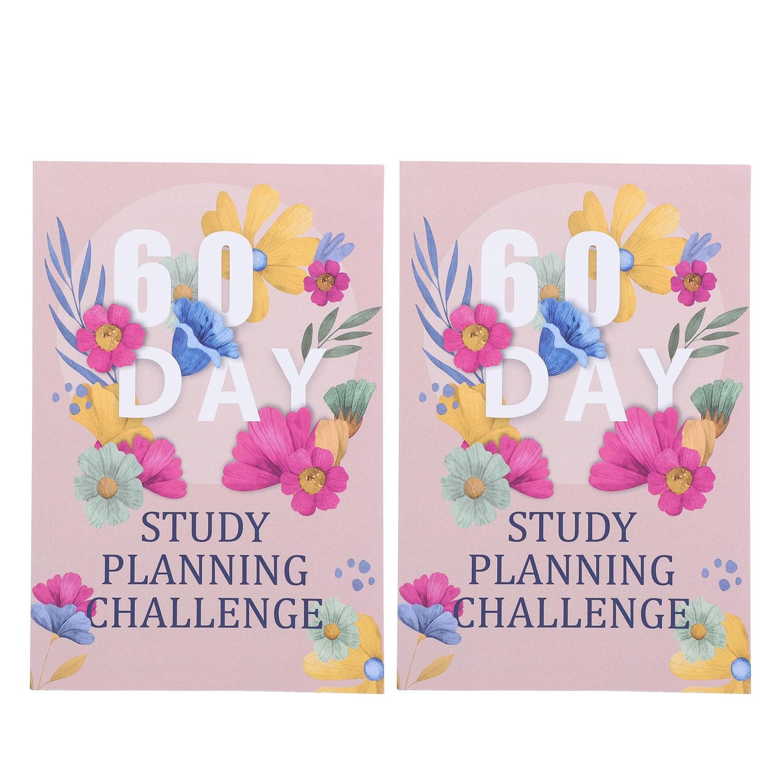 2pcs Notebook 30 Pages Double Sided Horizontal Ruled Journal Notebook for Study Office