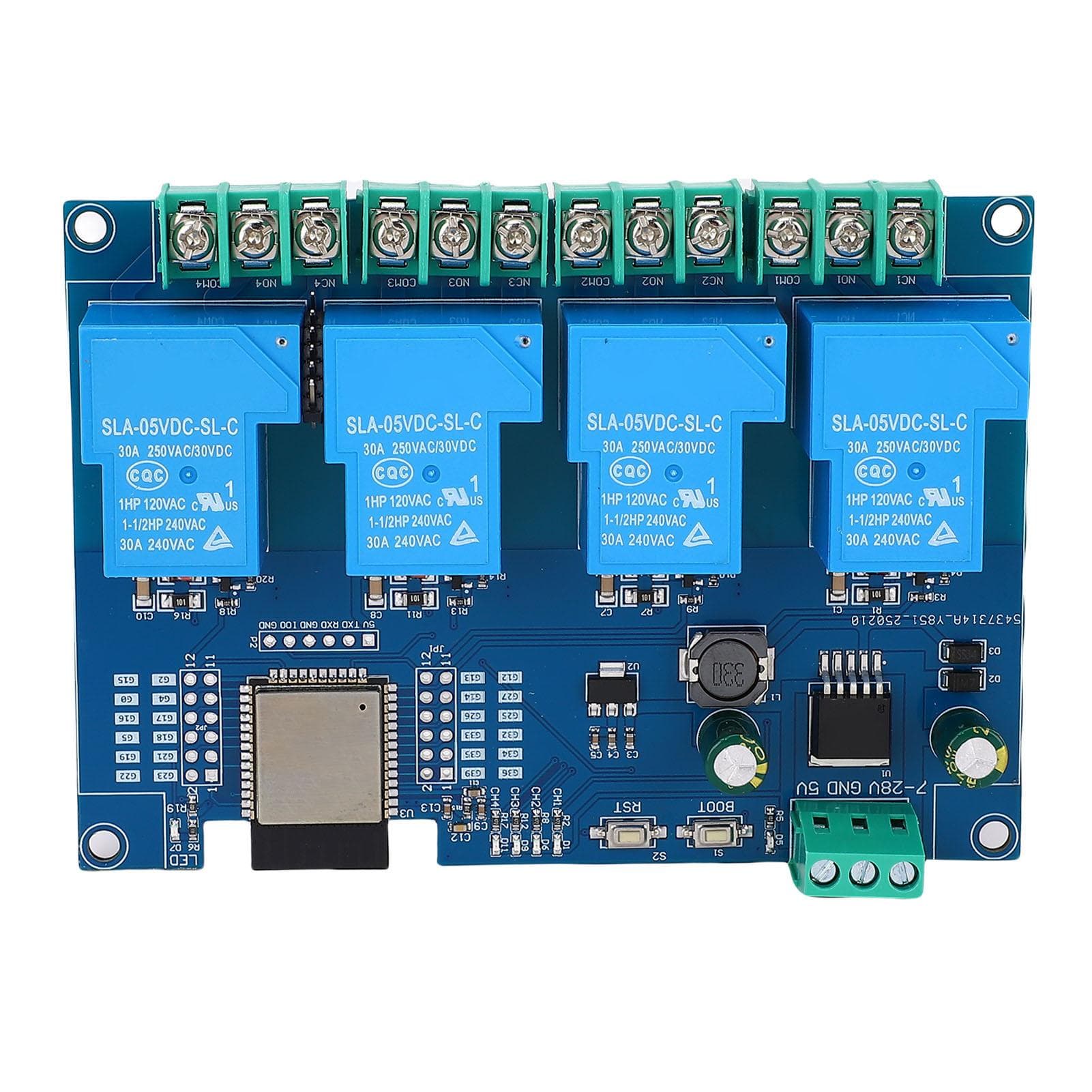 Relay Module DC7285V 4 Channel for ESP32 WiFi Bluetooth Relay Module Development Board