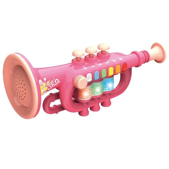 Trumpet Toy Clear Sound Finger Exercises Multiple Rhythms Popular Educational Kids Musical Instruments Children Gift A