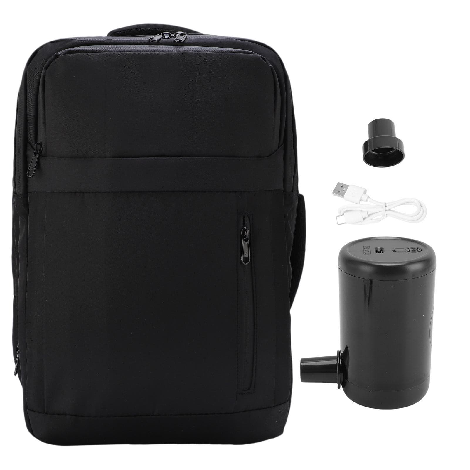 Vacuum Backpack with Pump 36L to 55L Expandable Watertight Vacuum Compression Backpack for 17.3