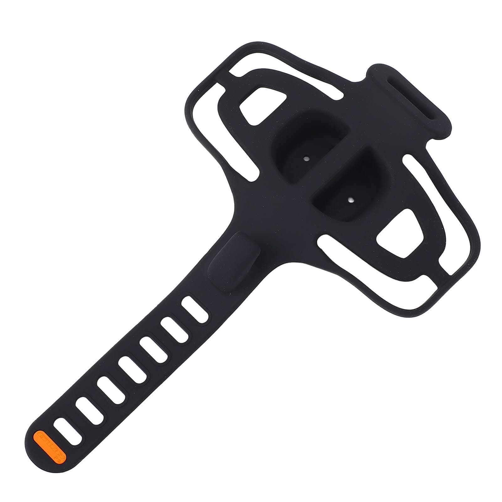 Bike Silicone Phone Holder Mount Strap Bicycle Motorcycle Scooter Handlebar Cell Phone Clamp Orange