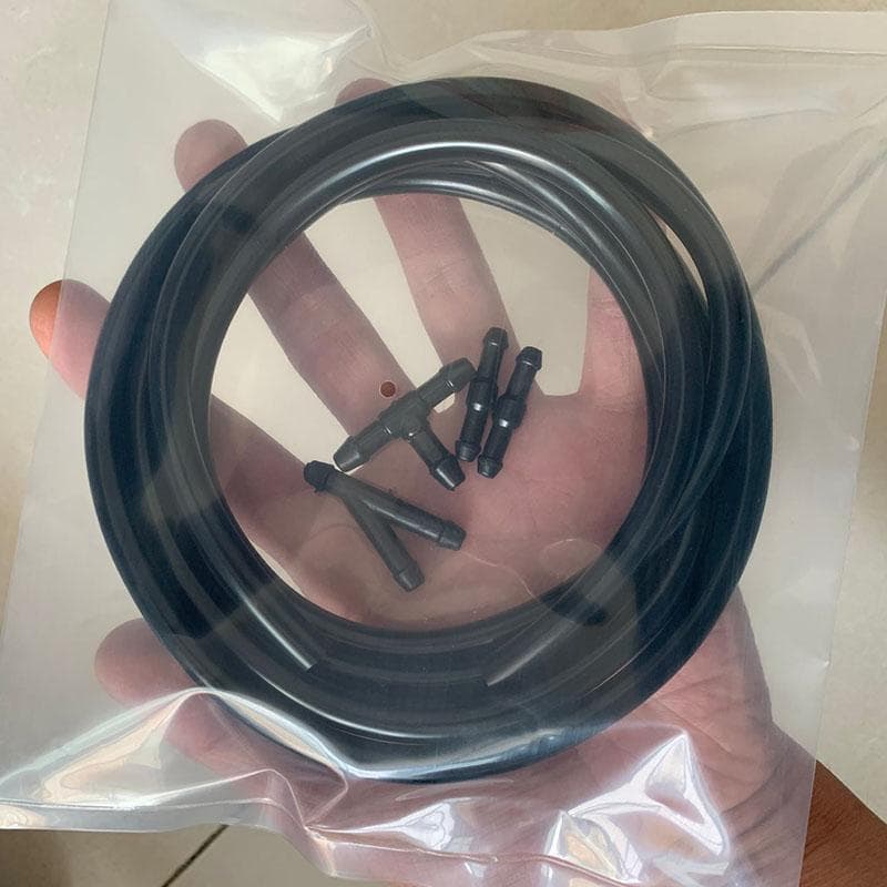 Universal 2m Windshield Washer Nozzle Hose Tube Pipe for Volkswagen VW Polo Passat B5 B6 B7 CC Golf 4 5 6 7 Touran T5 Tiguan Bora black