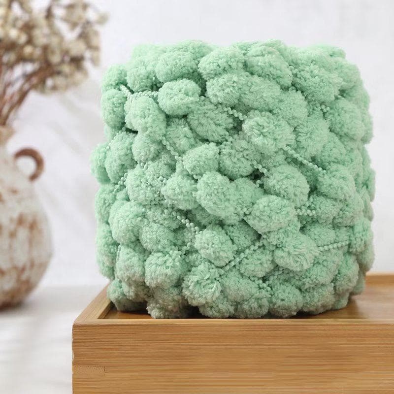 100g/roll Snowball Wool Colorful Thick Ball Yarn Rainbow Velvet Polyester Yarn