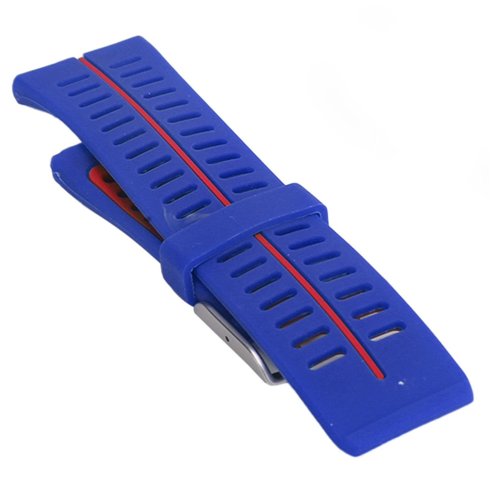 Replacement Wrist Strap Watchband with Needle Disassemble Tool for POLAR V800 Watch(Blue Red )