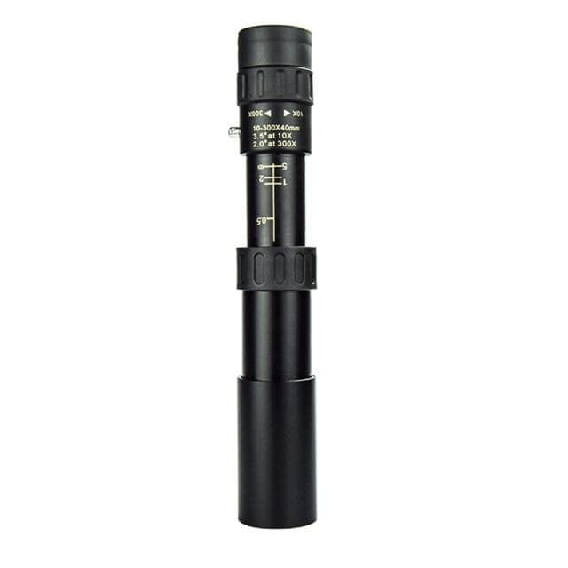 10-300x40 Professional Monocular Telescope HD Powerful Portable Binoculars Zoom High Quality BAK4-Prism Waterproof for Camping