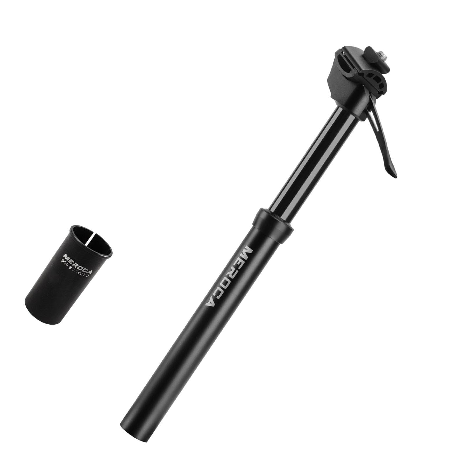 Hydraulic Dropper Post Adjustable Angle Seat Dropper Manual Control Aluminum Alloy Dropper Post 400+28.6