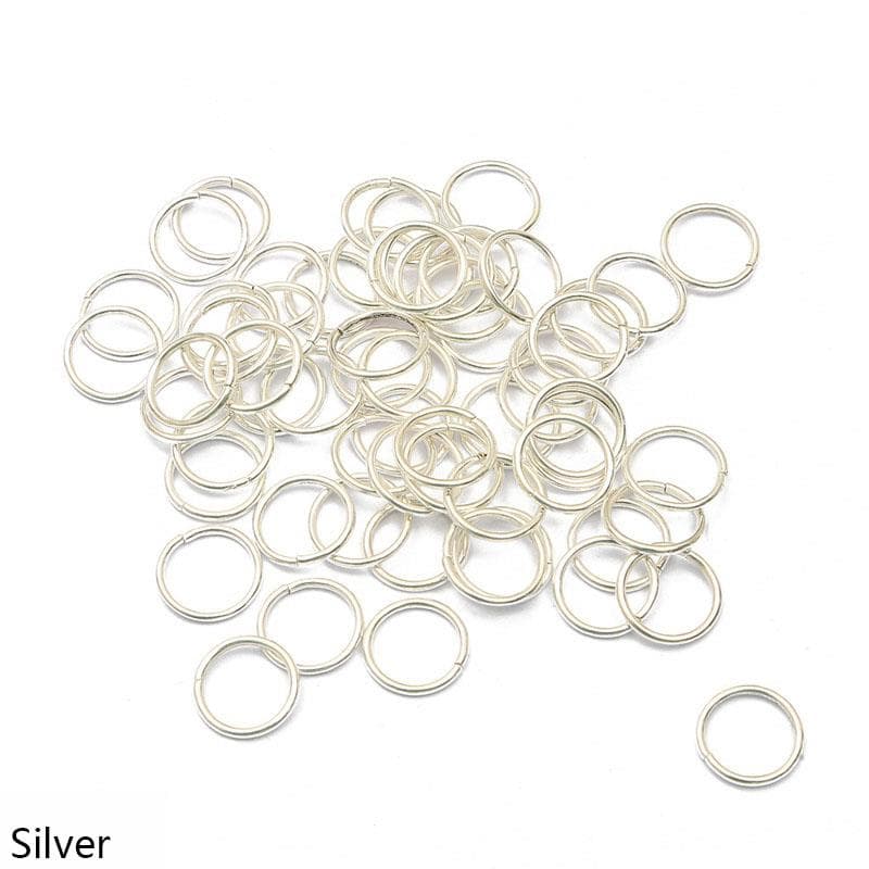 3-20mm Jump Rings Split Rings Connectors DIY 50-500pcs/lot Jewelry Finding Making Accessories 0.8*6MM 200PCS
